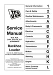 JCB 3CX, 4CX, 214E, 214, 215, 217 & VARIANT SERVICE MANUAL - 9803/3280