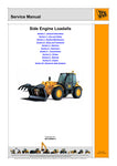 JCB LOADALL MACHINES 5A, 5T (531-70, 535-95, 536-60, 541-70, 533-105, 536-70, 526-56, 550-80, 531-T70, 541-T70, 536-T60, 535-T95, 536-T70, 550-T80) SERVICE MANUAL - 9813/0900-3