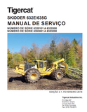 Tigercat 632E, 635G Skidder Service Repair Manual 6320300, 6353200) - PDF File Download 