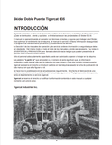 Download Complete Operator's Manual For Tigercat 635 Skidder 