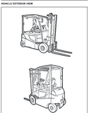 Toyota 8FBM20-35T, 8FBMK25-30T Forklift Service Repair Manual - PDF