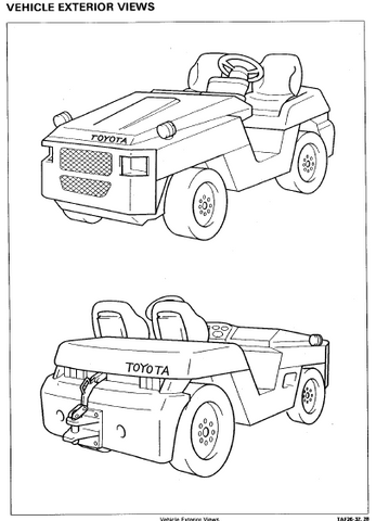 Toyota 2TG20-25 2TD20-25 Towing Tractor Service Repair Manual - PDF File Download