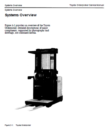 Toyota 6BPU15 Forklift Service Repair Manual - PDF File Download