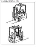 Toyota 8FBES15U, 8FBE(H)U15-20 Forklift Service Repair Manual Vol. 1 - PDF File Download