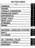 Toyota 5FD50-80, 5FG50-60, 5FDM60-70 Forklift Service Repair Manual - PDF File Download