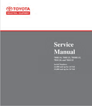 Toyota 7BRU18-23, 7BDRU15, 7BSU25 Forklift Service Repair Manual - PDF File Download