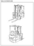 Download Complete Service Repair Manual For Toyota 7FBH10-25, 7FBJ35 Electric Powered Forklift | Part Number - CE337