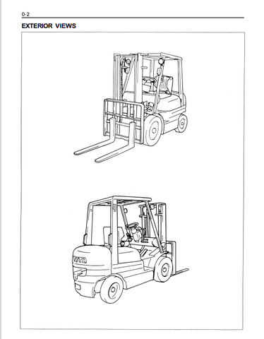 Toyota 6FGU15-30, 6FDU15-30 Forklift Service Repair Manual - PDF File Download