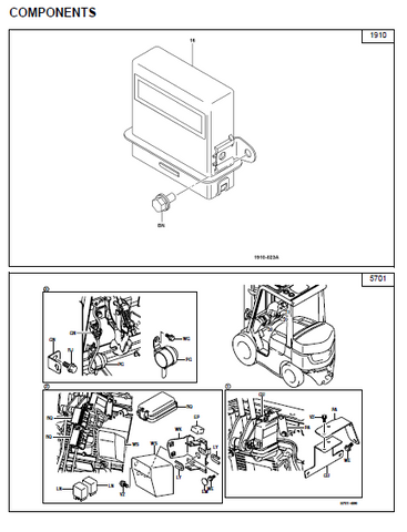 Toyota 7FGCU15-18, 7FGCSU20 OPS Forklift Service Repair Manual - PDF File Download