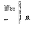 6036402100 Fiat 160-90 Turbo 180-90 Turbo - New Holland Operator's Manual 06910111 Download PDF - Manual labs