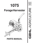 1075 - Gehl Forage Harvester Parts Manual - Manual labs