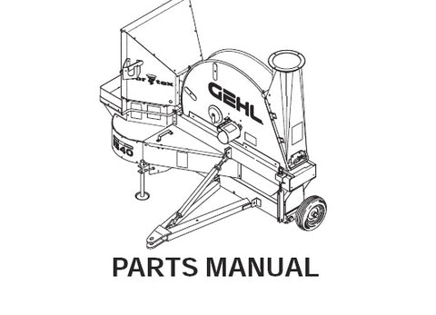 1540 / 1580 - Gehl Forage Blowers Parts Manual - Manual labs