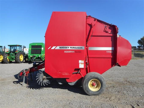Download PDF for Massey Ferguson MF 1746, 1756 Round Baler Workshop Service Repair Manual