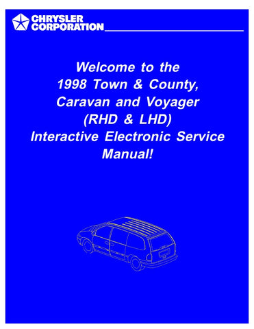 1998 Chrysler Town & Country, Caravan and Voyager (RHD & LHD) Service Repair Manual - Manual labs