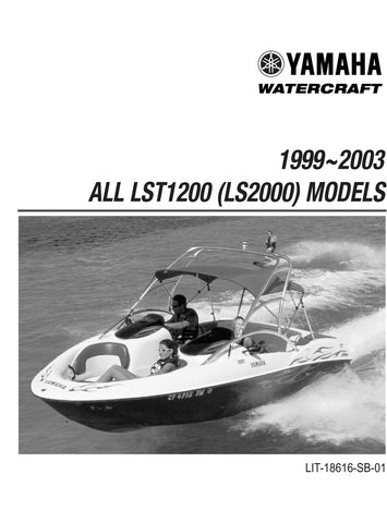 1999-2003 Yamaha ALL LST1200 (LS2000) Models WaterCraft Service Repair Manual - PDF File - Manual labs