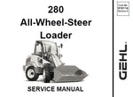 280 - Gehl All-Wheel-Steer Loader Service Repair Manual PDF Download - Manual labs
