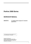 3000 Series - Perkins 3012CV12 Diesel Engines Service Repair Manual - Manual labs