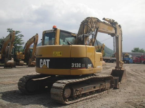 OPERATION & MAINTENANCE MANUAL - (CAT) CATERPILLAR 313C SR EXCAVATOR WSA PDF DOWNLOAD - Manual labs