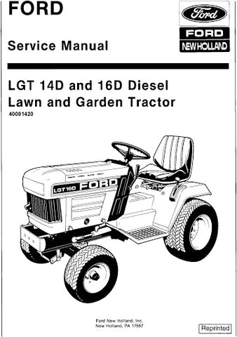 New Holland LGT14D, LGT16D Tractor Service Repair Manual 40001420 - Manual labs