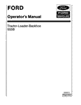 555B Tr,ldr,bh (SE4436) FORD - New Holland Operator's Manual 42055511 Download PDF - Manual labs