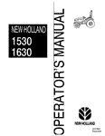 1530, 1630 Tractor - New Holland Operator's Manual 42153021 Download PDF - Manual labs