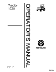 1720 Tractor Se4595 - New Holland Operator's Manual 42172010 Download PDF - Manual labs