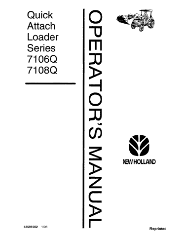 1120, 1220, 1320, 1520, 1720, 1920, 7103, 7108 - New Holland Operator's Manual 43591002 Download PDF - Manual labs
