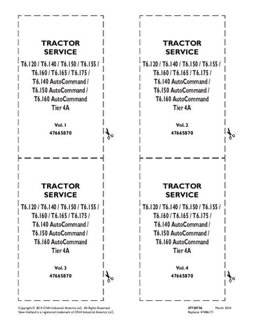 New Holland T6.120, T6.140, T6.140 AutoCommand™, T6.150, T6.150 AutoCommand™, T6.155, T6.155 AutoCommand™, T6.160, T6.160 AutoCommand™, T6.165, T6.175 Tractor Service Repair Manual 47