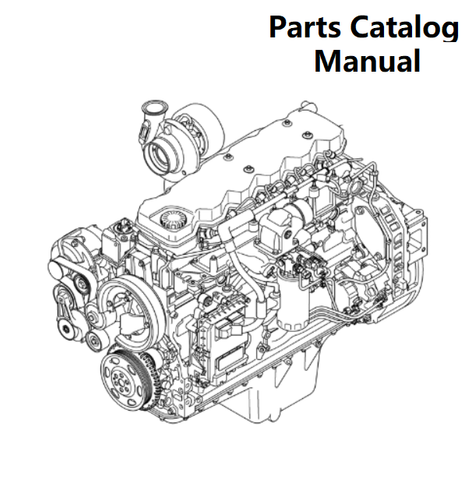 Parts Catalog Manual - New Holland A005 Engine F4HFE6131 5801425077-84387924 - PDF Book (Delivery)