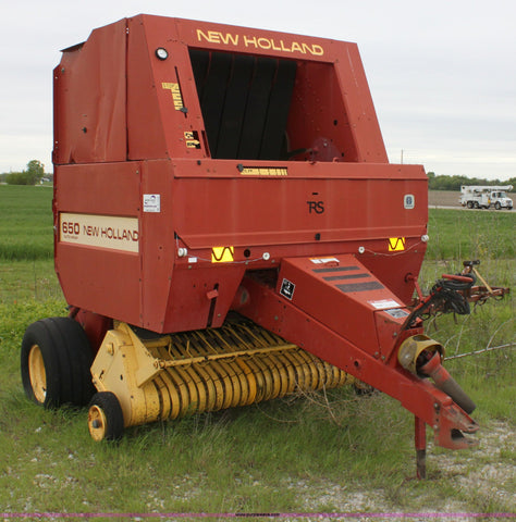 Download PDF For New Holland 650 Round Baler Parts Catalog Manual (2/92-12/95)