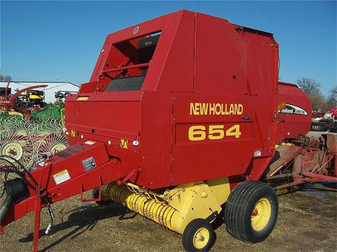 Download PDF For New Holland 654 Round Baler Parts Catalog Manual (1/70-12/98) 