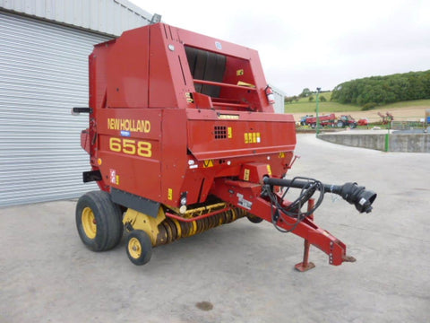 Download PDF For New Holland 658 Round Baler Parts Catalog Manual (8/98-6/02)