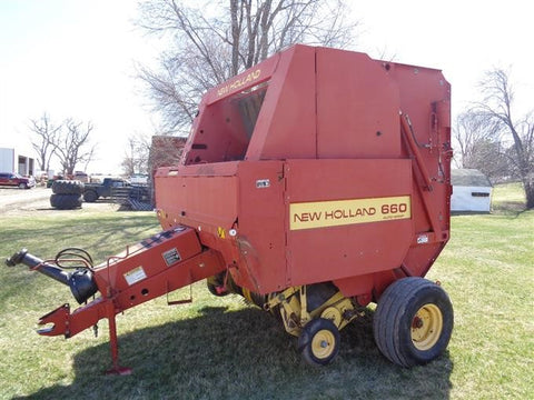 Download PDF For New Holland 660 Round Baler Parts Catalog Manual (12/92-9/95)