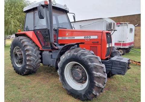 Download PDF for Massey Ferguson MF 660 Tractor Parts Catalog Manual (C066002)