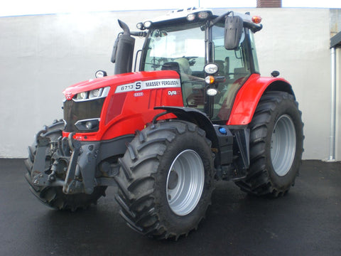 Download PDF for Massey Ferguson MF 6713S, 6714S, 6715S, 6716S, 6718S Dyna-VT Tractor Repair Time Schedule