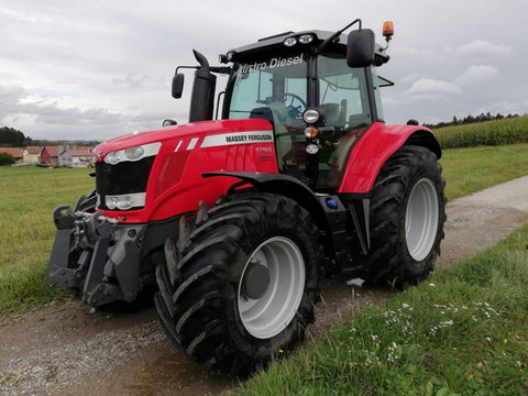 Download PDF for Massey Ferguson MF 6718S Tractor Parts Catalog Manual (GB120038-999999)