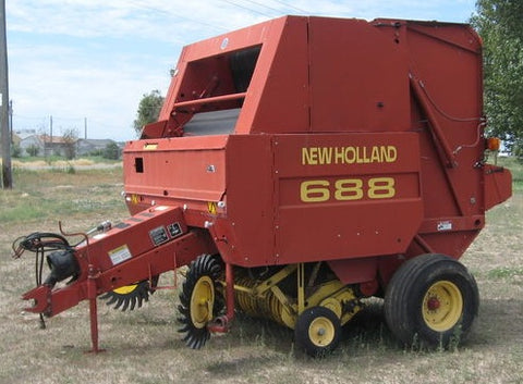 Download PDF For New Holland 688 Round Baler Parts Catalog Manual (8/99-6/02)