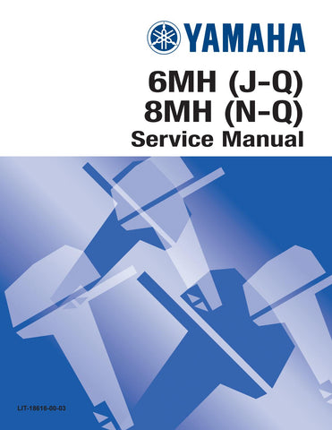 6MH (J-Q) , 8MH (N-Q) - Yamaha Outboards Service Repair Manual Pdf Download - Manual labs