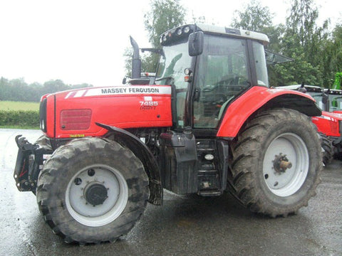 Download PDF for Massey Ferguson MF 7485 Tractor Parts Catalog Manual (3906110)
