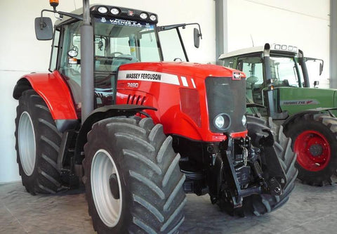 Download PDF for Massey Ferguson MF 7485, 7490 Tractor Parts Catalog Manual (1637456)
