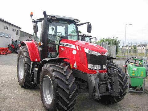 Download PDF for Massey Ferguson MF 7615, 7616, 7618 DYNA-6 Tractor Rpeair Time Schedule