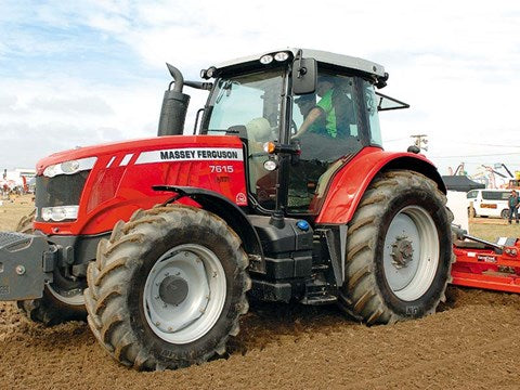 Download PDF for Massey Ferguson MF 7615 Tractor Parts Catalog Manual (C188031-999999)