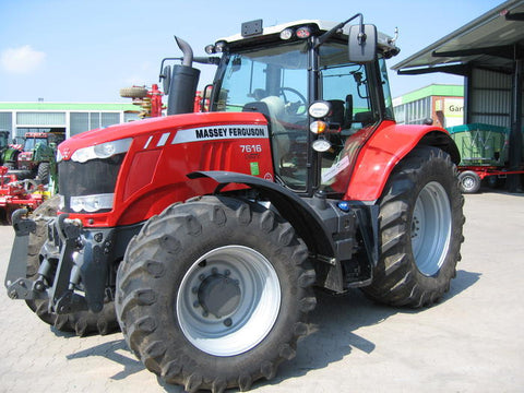 Download PDF for Massey Ferguson MF 7616 Tractor Parts Catalog Manual (C167023-F352001)