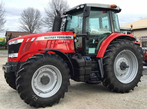 Download PDF for Massey Ferguson MF 7715, 7715S Tractor Parts Catalog Manual (F118045-999999)