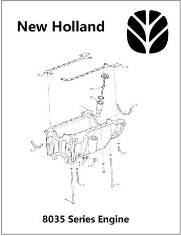 Download PDF For New Holland 8035.45.740-Engine-5802482739-51464640 -Tier 3 Parts Catalog Manual (12/18-)