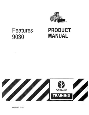 9030 - New Holland Operator's Manual 86560399 Download PDF - Manual labs