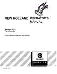 610TL Farm Loader for TT45A & TT50A Tractors - New Holland Operator's Manual 87621692 Download PDF - Manual labs