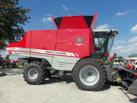 Download PDF for Massey Ferguson MF 9540, 9550, 9560 Combine Workshop Service Repair Manual