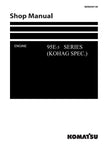 95E-5 (KOHAG SPEC.) Series Komatsu Diesel Engine Service Repair Manual Download PDF - Manual labs