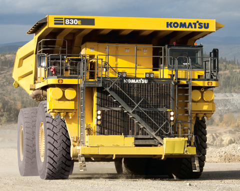 Download PDF For AFEST-EX 830E-1AC Komatsu Rigid Dump Truck Parts Catalog Manual S/N A30637-A3063